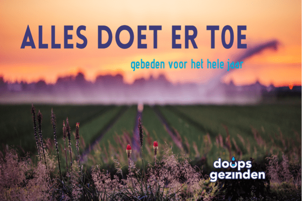 Gebedenboekje ‘Alles doet er toe’ is nu te bestellen